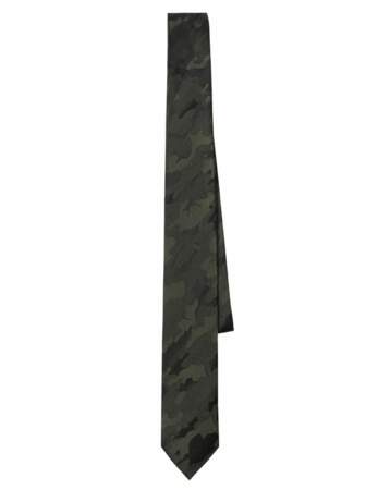La cravate camouflage Cravate, 22,99€ (Devred)