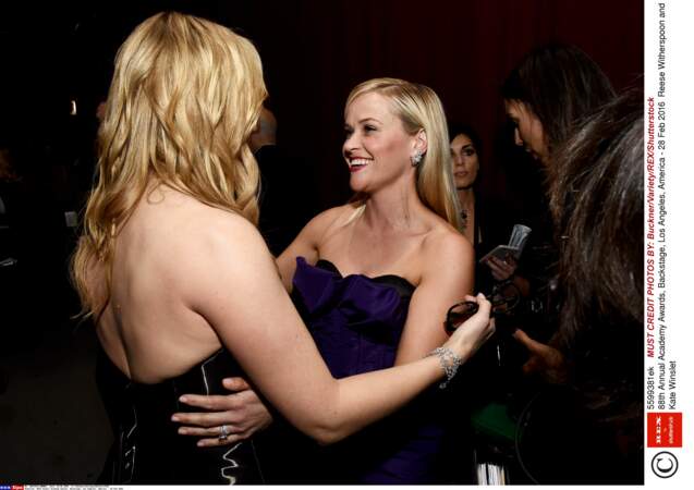 Reese Witherspoon a retrouvé Kate Winslet « Ça fait une paye hein ! T’as perdu mon 06 ou quoi ? »