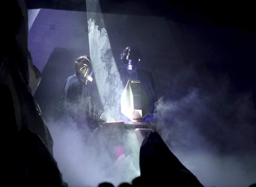 Grammy Awards - Daft Punk sur scène