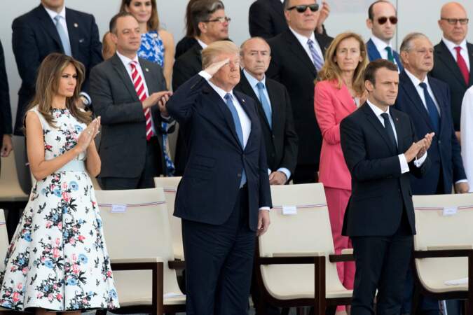 Donald Trump et son épouse Mélania ont été invités par Emmanuel Macron pour assister au défilé du 14 juillet