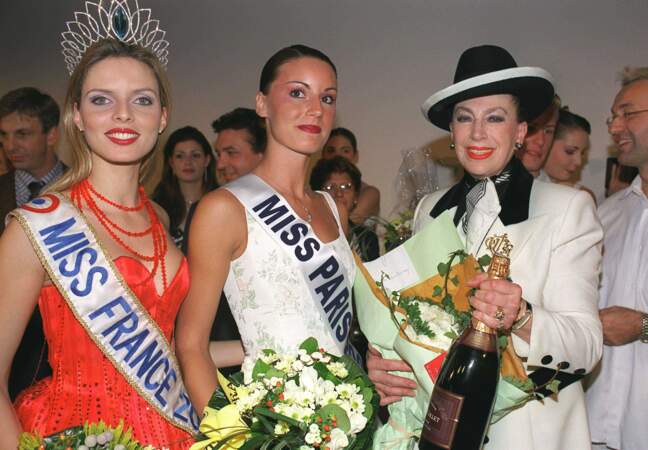 Sylvie Tellier, Miss France 2002 et la patronne des Miss de l'époque Geneviève de Fontenay