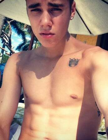 Le désormais célèbre "selfie-caca" de Justin Bieber