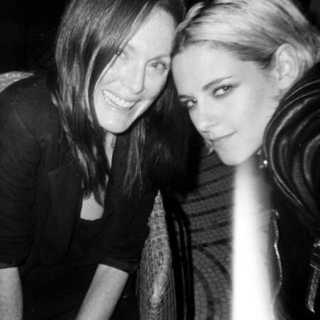 Julianne Moore et Kristen Stewart sur l'Instagram de Chanel