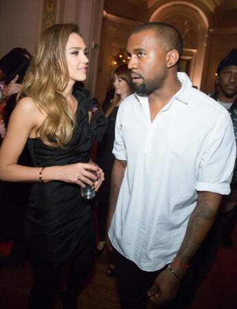Jessica Alba et Kanye West