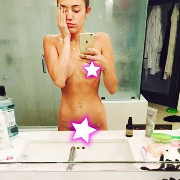 Être nue pour Miley Cyrus ? C'est un art de vivre.