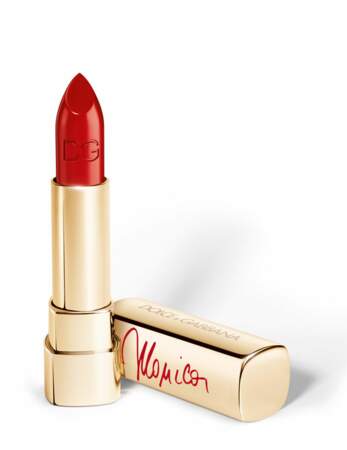  Rouge à lèvres Monica Lipstick, Voluptuous Lipstick Attractive Monica 140 €, (Dolce & Gabbana)