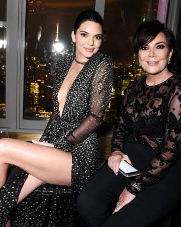 150 anniversaire d'Harper's Bazaar - Kendall Jenner et sa mère Chris