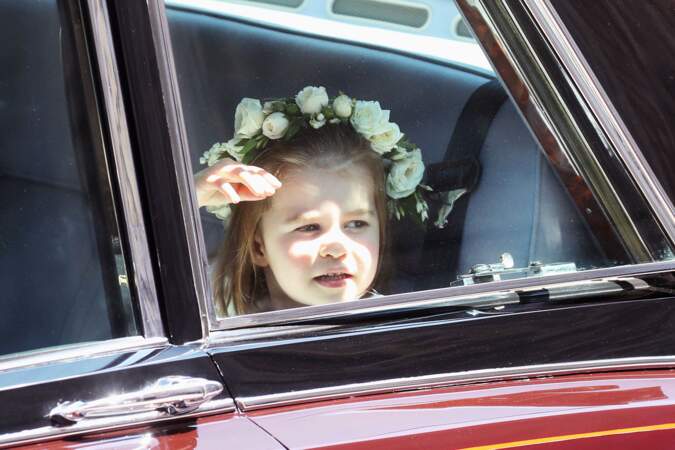 La princesse Charlotte trop craquante au mariage du prince Harry et de Meghan Markle
