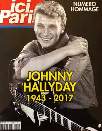 Mort de Johnny Hallyday : Ici Paris, numéro hommage du 7 décembre