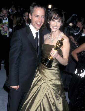 Pour son premier Oscar, Hilary Swank a oublié de remercier Chad Lowe. Après le deuxième, il l'a quittée