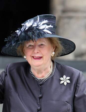 Margaret Thatcher s'est éteinte le 8 avril 2013, à l'âge de 87 ans