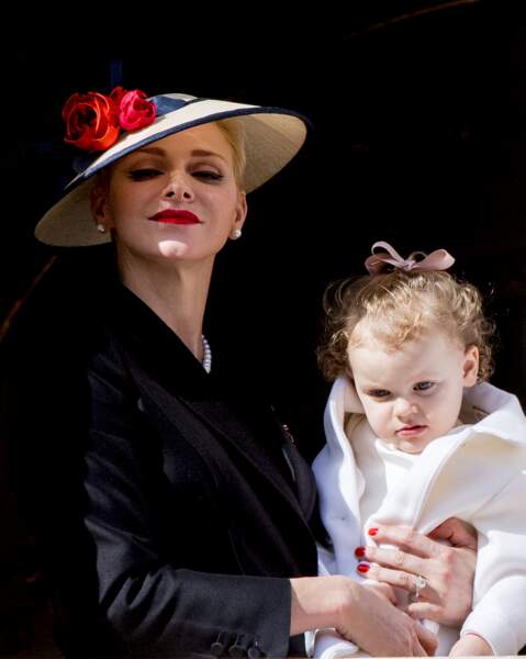 Fête Nationale Monégasque : la Princesse Charlène portait Gabriella