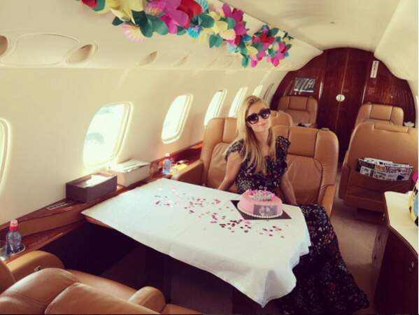 À cette occasion, Paris Hilton s'est offert un voyage de rêve !