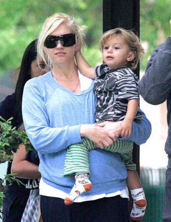 Gwen Stefani et son fils Kingston petit...