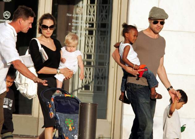 Brad Pitt et Angelina Jolie : Shiloh Nouvel est née le 27 mai 2006, et le couple a déjà trois enfants