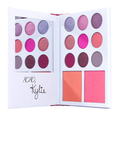 Palette yeux et blush Kylie's Diary, Kylie Cosmetics, 54$ (50€)