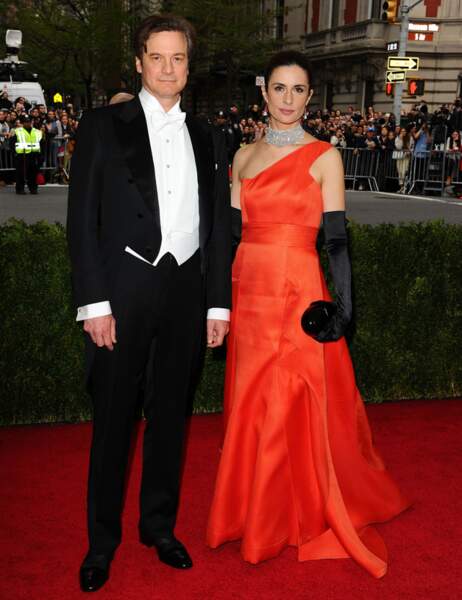 Colin Firth et son épouse Livia