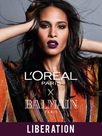 L'Oréal Paris x Balmain : Liberation, un pourpre dark