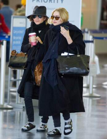Beurk en stock pour les sœurs Olsen (Mary Kate et Ashley Olsen)