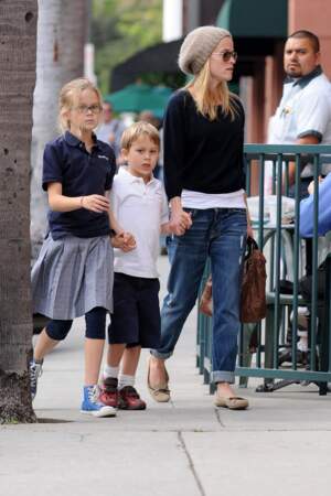 Reese Witherspoon aves sa fille Ava et son fils Deacon 