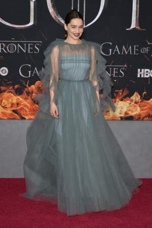 Avant-première de Game of Thrones à New York : Emilia Clarke (Daenerys Targaryen)