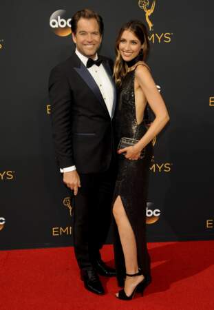 Emmy Awards 2016 : Michael Weatherly (NCIS) et sa femme Bojana Jankovic