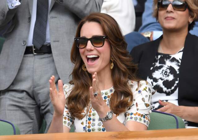 Wimbledon 2016 : pendant le match Kate Middleton s'est réjouie