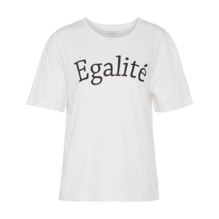 T-shirt à message, égalité, Monoprix, 15,99 euros