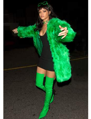 Rihanna nous fait son remake du frelon vert !
