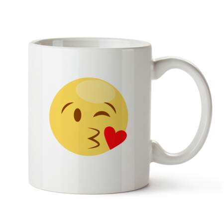 Mug en cramique Emoji, 9,95€, www.monsterzeug.de 