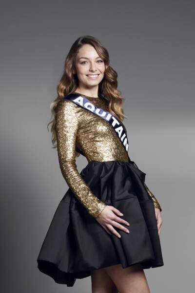 Miss Aquitaine : Axelle Bonnemaison – 19 ans