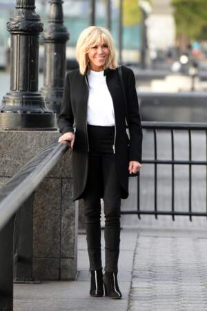 PHOTOS Brigitte Macron visite le Mémorial du 11 septembre lors de son séjour à New York 