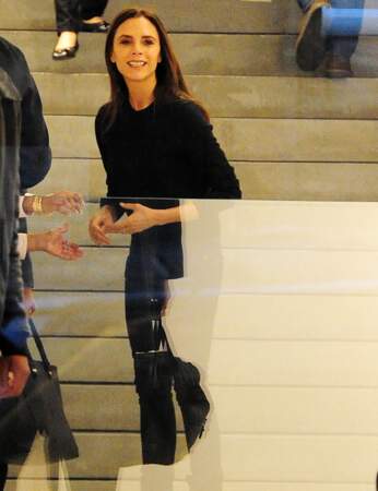 le scoop de la semaine : Victoria Beckham sourit !!!
