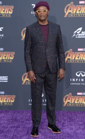 Première mondiale d'Avengers: Infinity War - Samuel L. Jackson