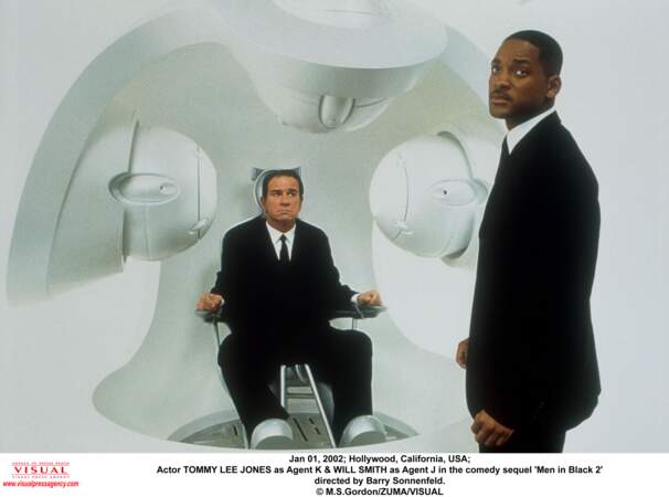 Celui de l'agent J (tenu par Will Smith) dans Men In Black en 1997