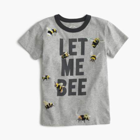 T-Shirt garçon Jcrew "Save The Bees" : 42,50€
