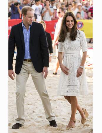 Kate et William visitent la plage de Manly à Sydney