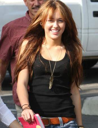 Miley Cyrus avant...