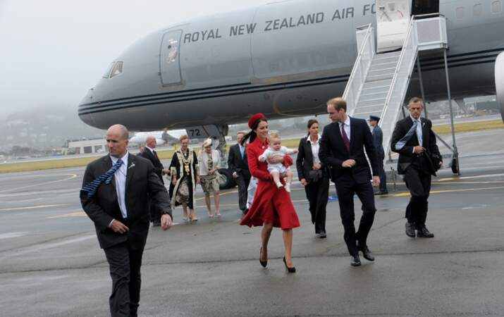 Kate Middleton, le prince George et le prince William