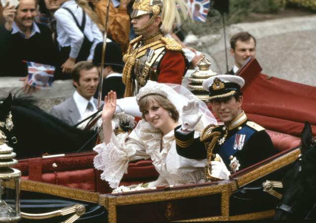 Mariage du prince Charles et de Diana Spencer le 29 juillet 1981