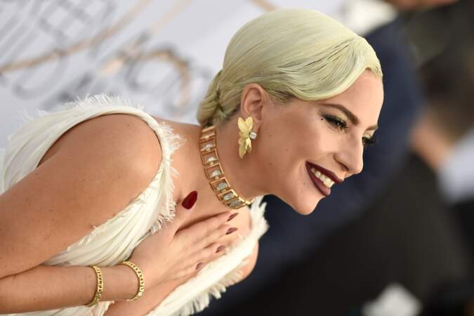 Lady Gaga aux SAG Awards 2019, le 27 janvier, à Los Angeles