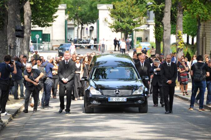 Obsèques de Sonia Rykiel au cimetière du Montparnasse
