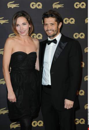 Bixente Lizarazu et Claire Keim à la soirée GQ "Homme de l'année" au musée d'Orsay