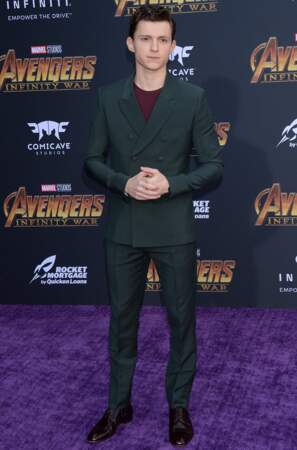 Première mondiale d'Avengers: Infinity War - Tom Holland
