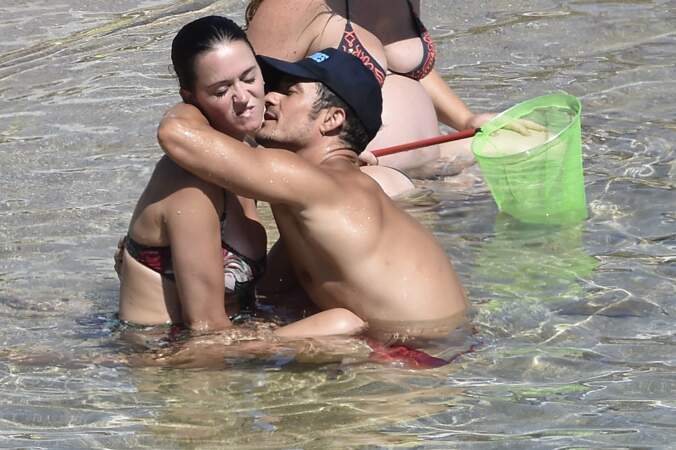 C'est l'amour à la plage : Orlando Bloom et Katy Perry 