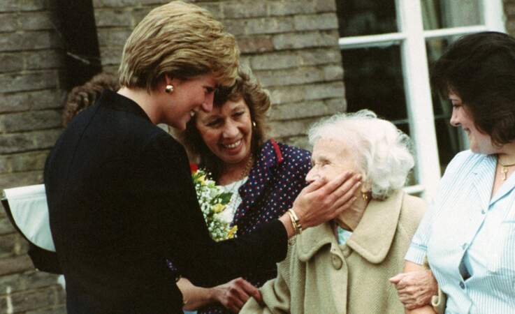 Lady Diana, en 1990