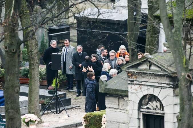 L'émotion aux obsèques de France Gall