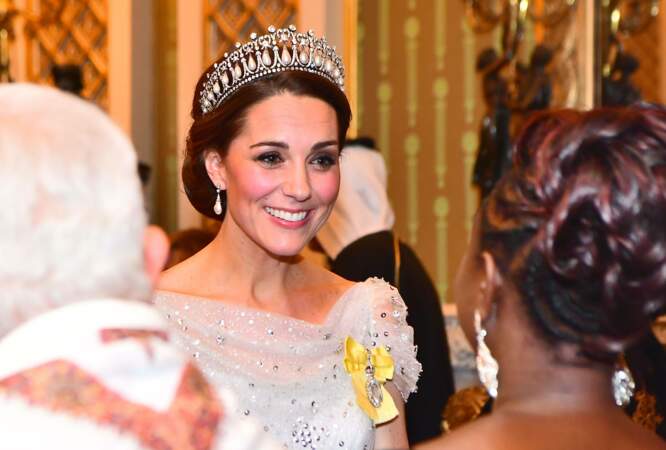Kate Middleton au palais de Buckingham le mardi 4 décembre 