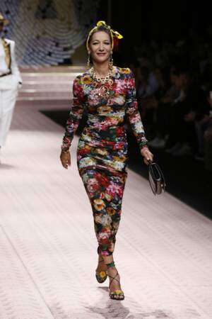 Fashion week printemps été 2019 - Défilé Dolce Gabbana à Milan : Marpessa Hennink