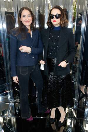 Défilé Chanel Haute Couture : les soeurs Anne et Claire Berest